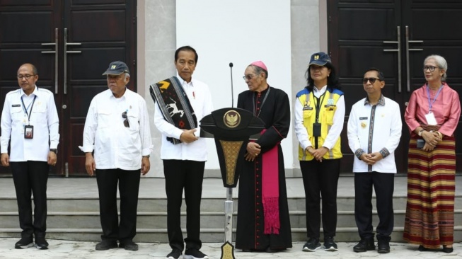 Gereja Katedral Keuskupan Agung Kupang Telah Diresmikan Presiden Joko Widodo dan juga Siap Menyambut Natal 2023